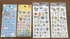 たまごっち プチプチおみせっち 4サイズステッカー シール プチプチシール 4点