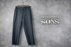 UNITED ARROWS & SONS V&A スラックス　サイドスリットのサムネイル
