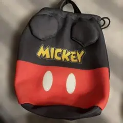 ミッキーマウス 巾着型 ナップザック