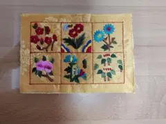 韓国　ポジャギの刺繍パーツ(1)