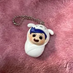 クレヨンしんちゃん おくるみbabyスイング 白ver. かざまくん