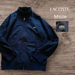 LACOSTE ネイビー ジップアップウインドブレイカー Mサイズ
