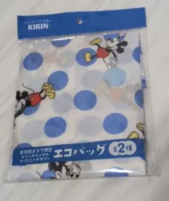 【限定品　未使用】KIRIN ミッキーマウス エコバッグ