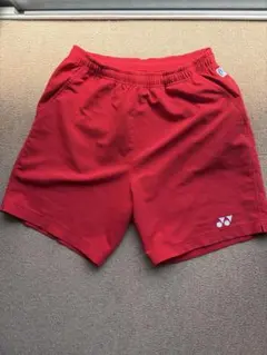 YONEX ハーフパンツ Mサイズ 赤