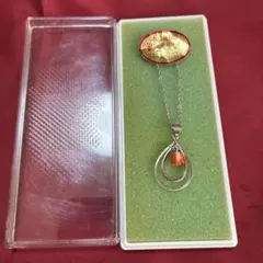 a*i様 本珊瑚シルバー ネックレス