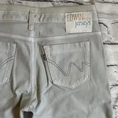 レディースEDWIN エドウィンJERSEYSジャージーズテーパードMサイズ中古