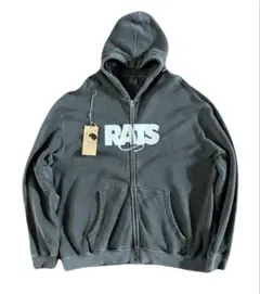 【26SS】RATS ラッツ ZIP HOODIE ジップパーカー XXLのサムネイル