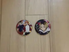 ハイキュー 缶バッジビスケット 孤爪研磨 日向翔陽