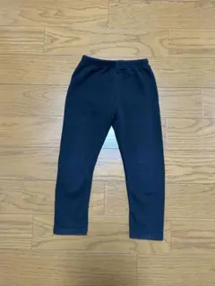 110サイズ 黒 ストレッチパンツ ポケット付き