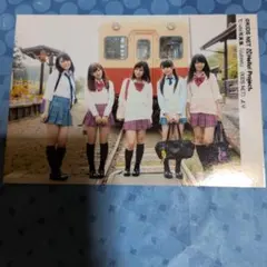 ℃-ute 矢島舞美 中島早貴 鈴木愛理 岡井千聖 萩原舞 公式生写真 電車