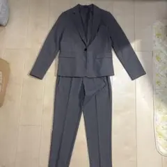 INDIVI インディヴィ セットアップ パンツ スーツ チャコール グレー