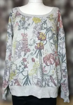 花柄トレーナー　H＆M