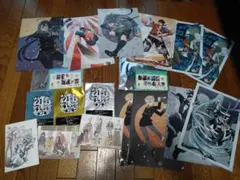 刀剣乱舞 二周年記念祝画 クリアファイル 入場者特典 色紙風かあど