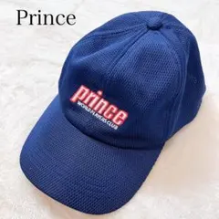 極美品✨prince プリンス ネイビー キャップ 帽子 テニス フリーサイズ