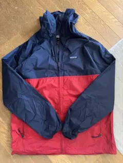 patagonia ナイロンジャケット M ネイビー/レッド パタゴニア