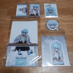 氷織羊 一休み アクリルスタンド 缶バッジ アクリルキー 6点 ブルーロック