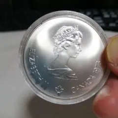 カナダ 1973年 ５ドル硬貨 記念メダル モントリオール オリンピック 銀貨