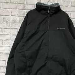 コロンビア　スイングトップ中綿　ブラックL ロゴ刺繍アウトドア0127