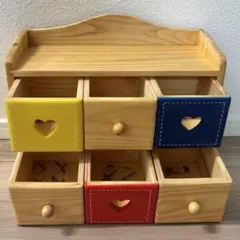 ミニチェスト カラフル 小物入れ