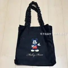 Maison de FLEUR ミッキー＆ミニー トートバッグ 黒 - メルカリ