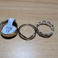 指輪3個セット売り⑦のサムネイル