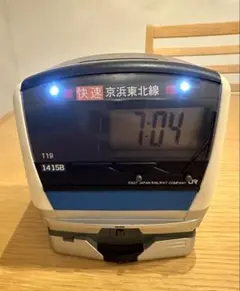 JR東日本 テツオトバンククロック 貯金箱 京浜東北線 メルカリ