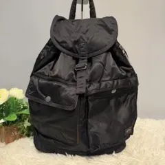 最安値【人気】希少 レア PORTER TANKER リュック ブラック