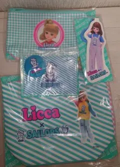 リカちゃん セーラーズ セブンイレブン 一番くじ トートバッグ ポーチ 他