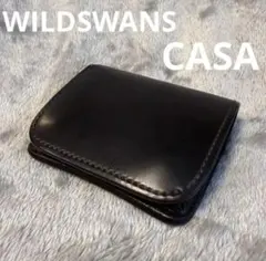 【美品】WILDSWANS CASA シェルコードバン ブラックのサムネイル
