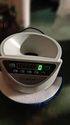 中古 コインカウンター 自動 ポータブル 硬貨 計数機 電動 高速グレ