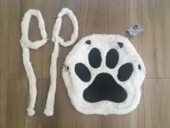 大きな猫足BAG （ブラック）