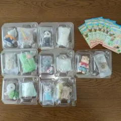 【セミコンプ】シルバニアファミリー 赤ちゃんアドベンチャーシリーズ 7体セット