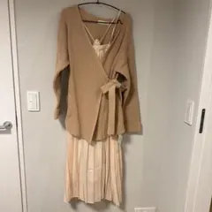 ニットセットスカート