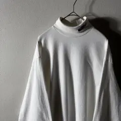 デ*ム様 希少カラー 90s NIKE ワンポイント 刺繍 タートルネック ロー