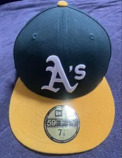 New Era 59FIFTY A's キャップ 7 3/8