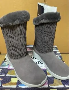 SKECHERS ボアハーフブーツ