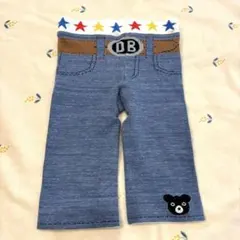 ダブルビー　ミキハウス　ストレッチパンツ　レギンス　スパッツ　デニム風