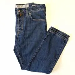 ヤコブコーエン PW688 デニム ジーンズ 31 M 濃紺 イタリア製 デニムのサムネイル