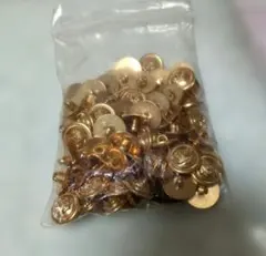 ゴールドカラー メタルボタン　未使用品 まとめ売り