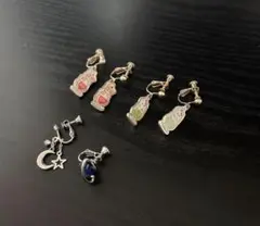 mofusand サンリオコラボ イヤリング 星 宇宙 惑星 月 まとめ売り