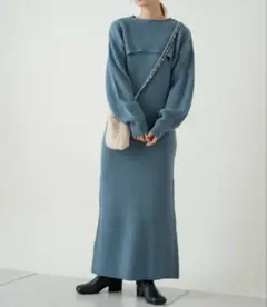 kastane ニット　ワンピース