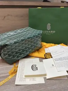 新品未使用　ゴヤール　ボウリング25 GOYARD ポーチ　クラッチバッグのサムネイル