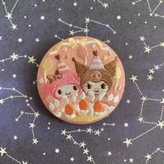 サンリオ刺繍缶バッジ セット