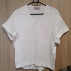 AZUL by MOUSSY Vネック Tシャツ S M〜Lでも 白