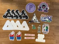 팔레스 스케이트보드 외 스티커 세트, 총 20개
