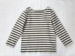 無印良品　ボーダー　カットソー　120cm