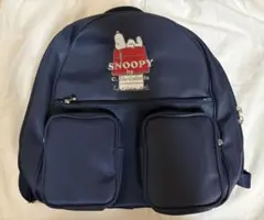 最終価格【新品 未使用】スヌーピー ファミリア リュック ネイビー