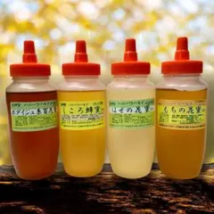 全北海道　生はちみつ　しころ蜜　そば蜜　ボダイジュ系百花蜜　各600ｇ3本セット 全北海道 生はちみつ しころ蜜 そば蜜 ボダイジュ系百花蜜 各600g3本