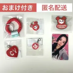 【おまけ付き】TWICE ポップアップ限定　コイルキーリング　特典トレカチェヨン