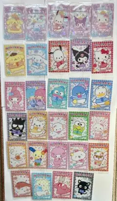 【フルコンプ】サンリオキャラクターズ　ウエハース12カード 　全29種セット